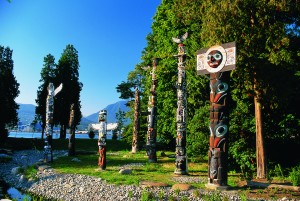 Stanley Park Totem Poles A copy