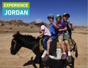 Experience Jordan - Kids on donkey