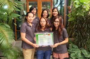 Members of the Khiri Thailand 'green team'.
