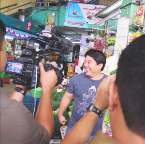 Lima filming chef Mitsuharu