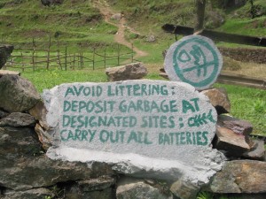 In Sikkim KCC and community partnership spurred a state-wide ban on all plastics. Photo: Karma Quest 