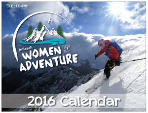 Women of Adventure Calendar Cover