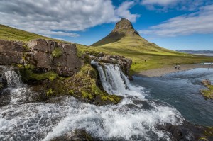 Kirkjufellsfoss Sumarid, Iceland :Visiticeland.com