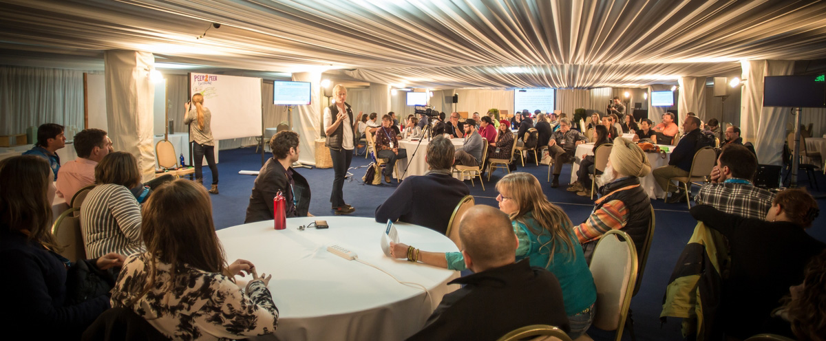 The Peer-to-Peer session at the 2015 Adventure Travel World Summit in Chile