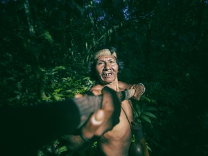 This is Bai a Huaorani man