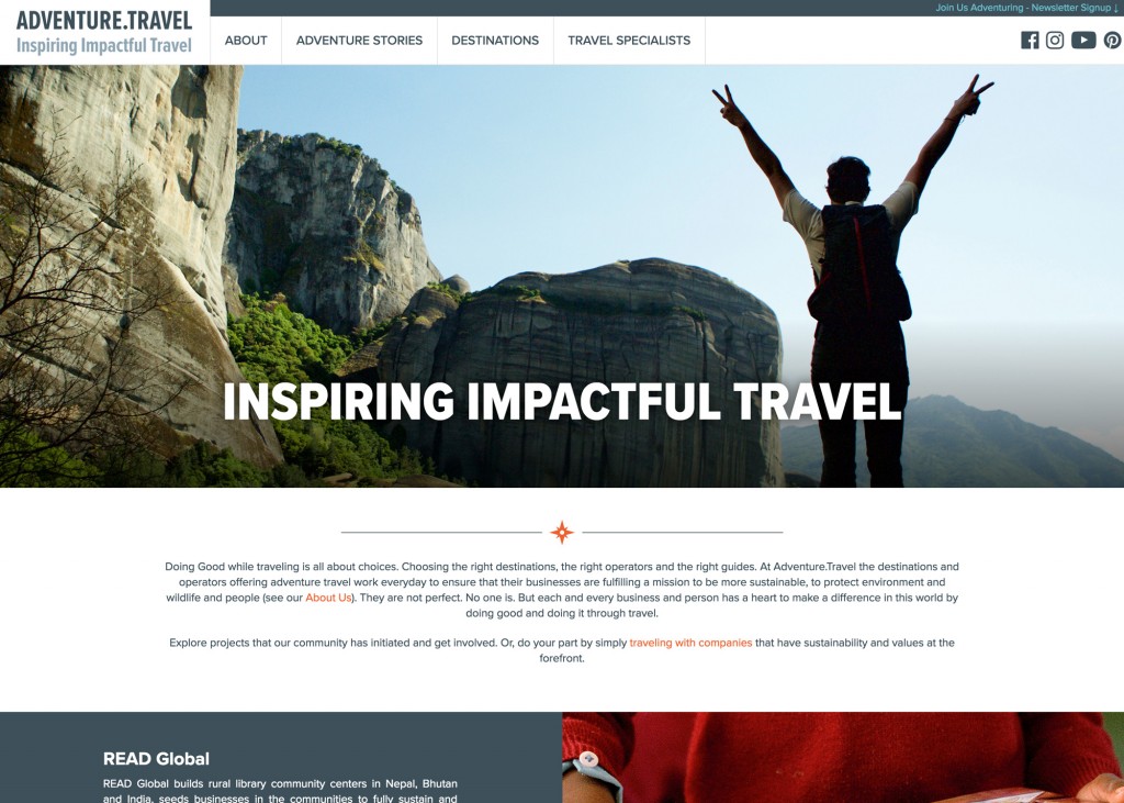 Adventure.Travel - Inspiring Impactful Travel