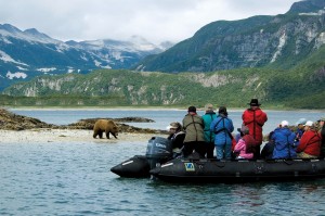 Zodiac Cruising in Alaska’s Geographic Harbor | Photo Credit: Jack Grove 